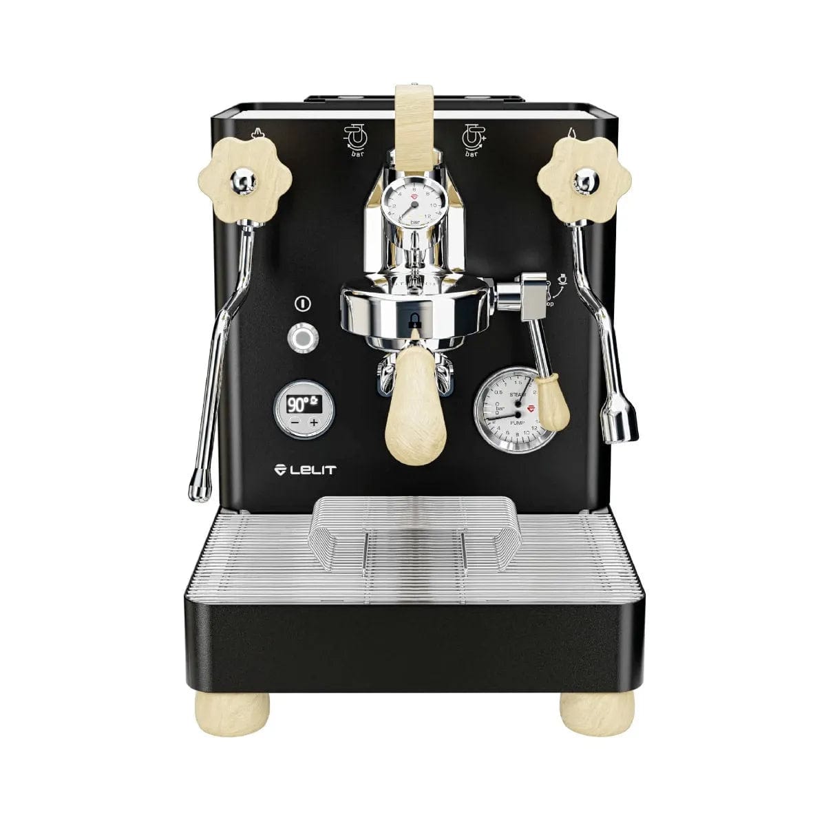 Lelit Bianca 3 Semi-Automatic Dual-Boiler E61 Espresso Machine with PID PL162TCB (Version 3) Black Espresso Machine (Prosumer) Lelit