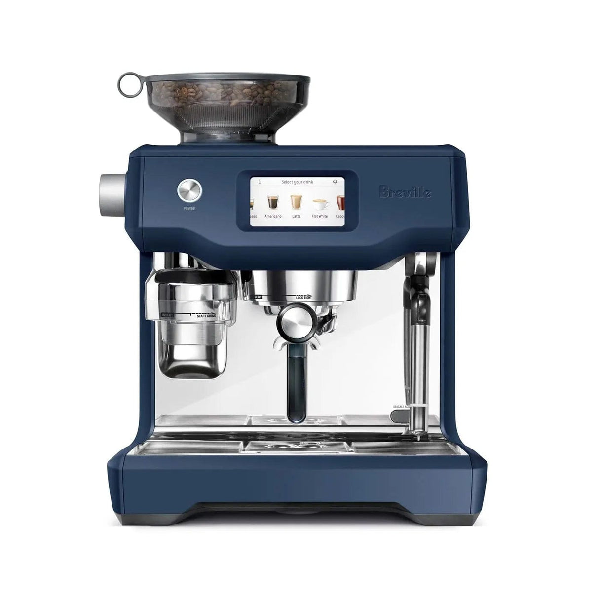 Breville The Oracle Touch Espresso Machine BES990DBL (Damson Blue) - Open Box, Unused Espresso Machine Breville