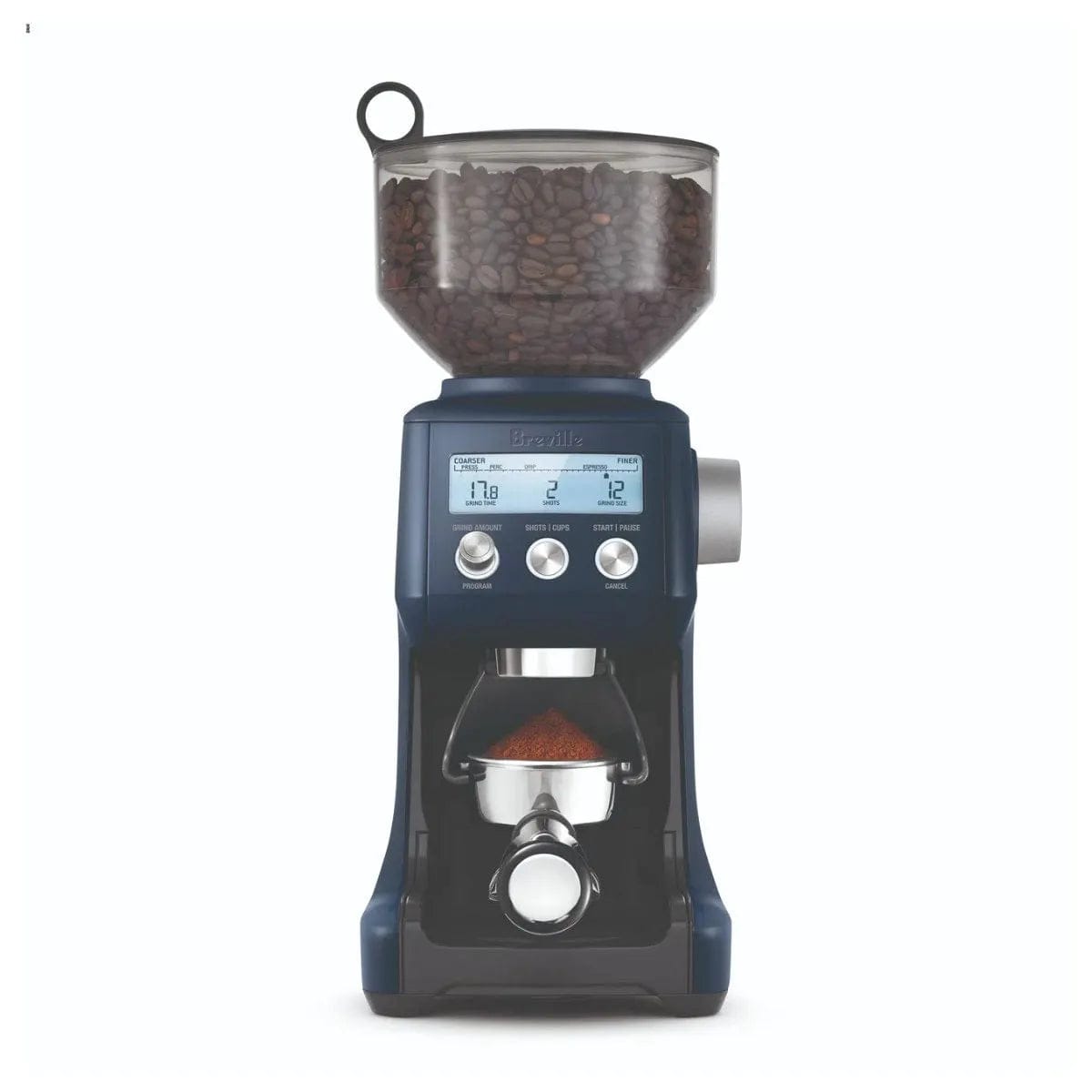 Breville The Smart Grinder Pro Coffee Grinder BCG820DBL (Damson Blue) Coffee Grinder Breville