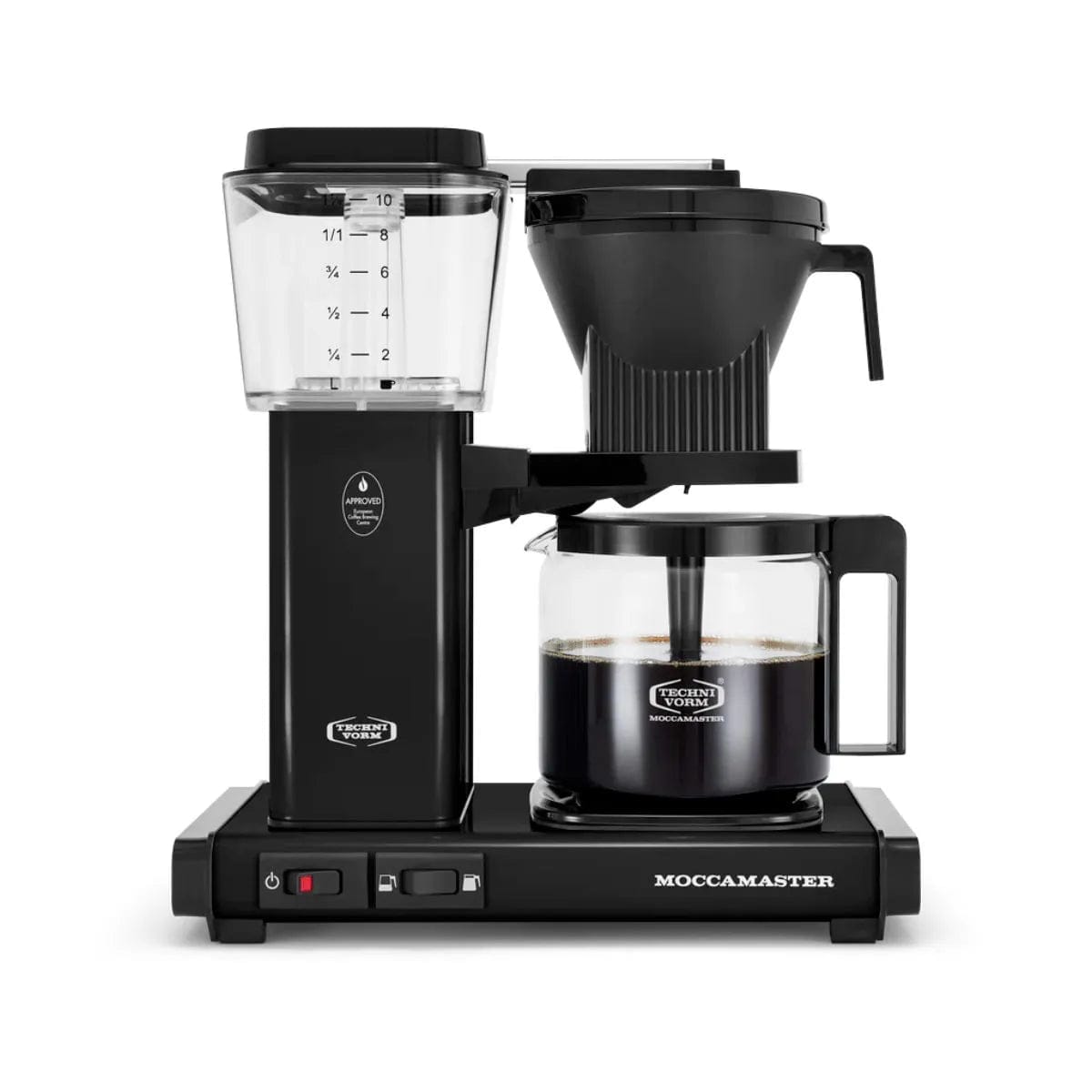 Technivorm Moccamaster KBGV Select Glass Carafe Brewer 53937 (Black) Drip Coffee Maker Moccamaster