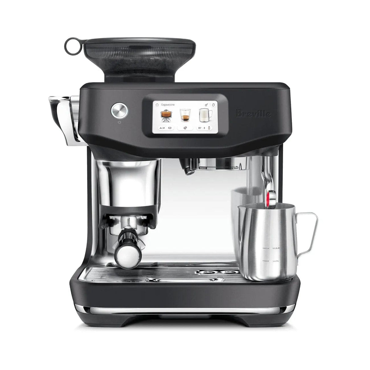 Breville The Barista Touch Impress Espresso Machine BES881BTR (Black Truffle) Espresso Machine Breville