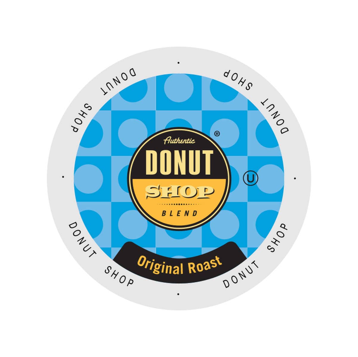 Authentic Donut Shop Original Roast Single-Serve Coffee Pods (Box of 24) K-Cups Authentic Donut Shop