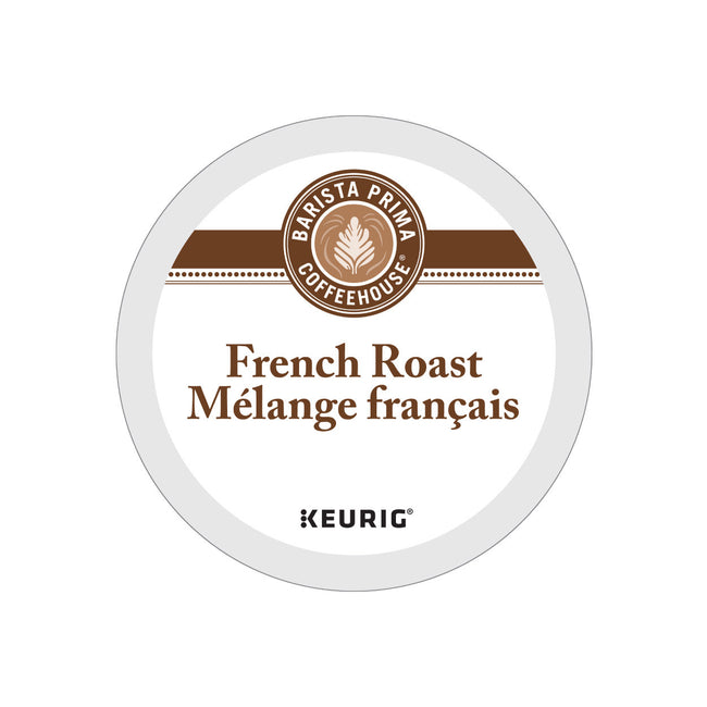 Barista Prima French Roast K-Cup® Recyclable Pods (Case of 96)