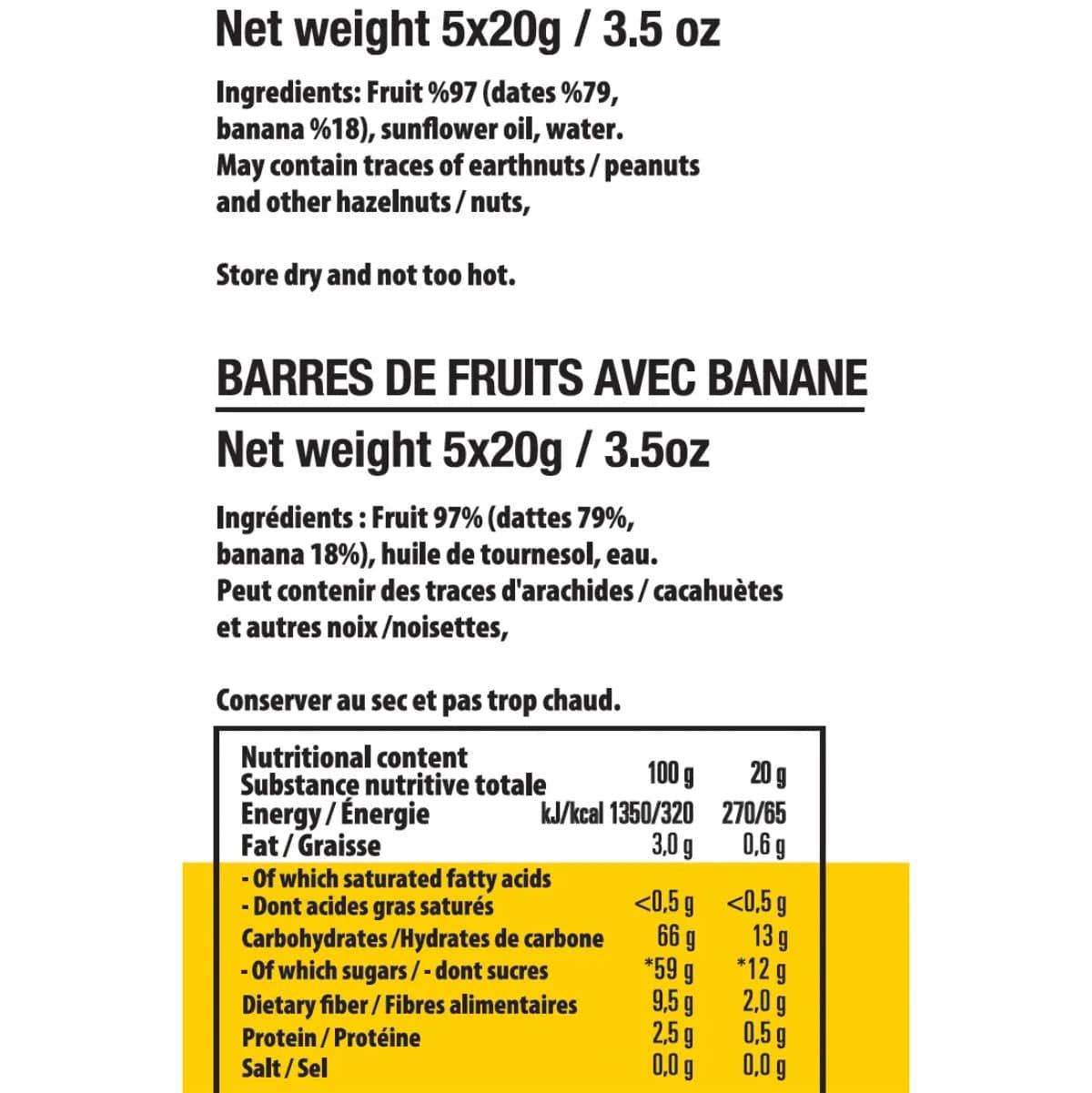 Fateel Healthy Fruit Bar Dates & Banana - 6 bags Snacks & Treats Fateel