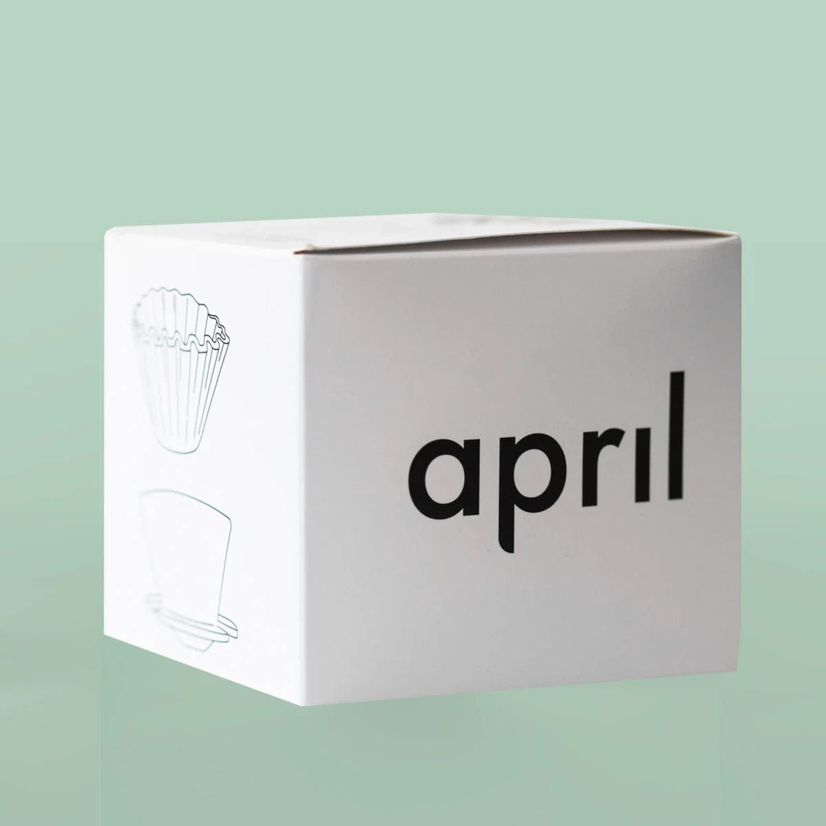 April Paper Coffee Filters (Pack of 50) Pour Over Equipment April