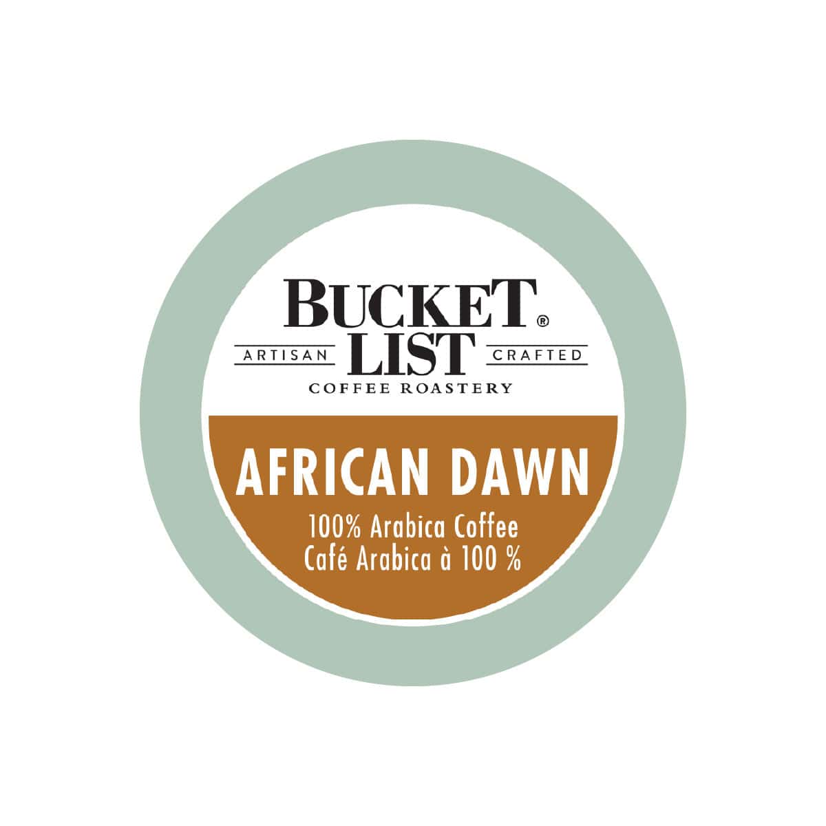 Bucket List Coffee African Dawn Single Serve Pods (Box of 24) K-Cups Bucket List