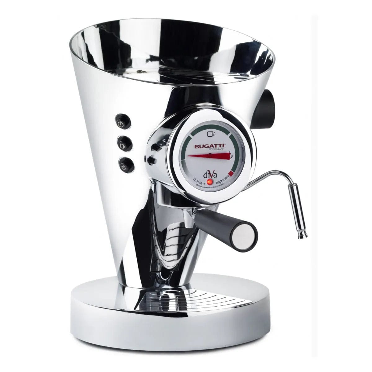 Bugatti Diva Espresso & Cappuccino Machine 15-DIVACR (Chrome) Espresso Machine Bugatti