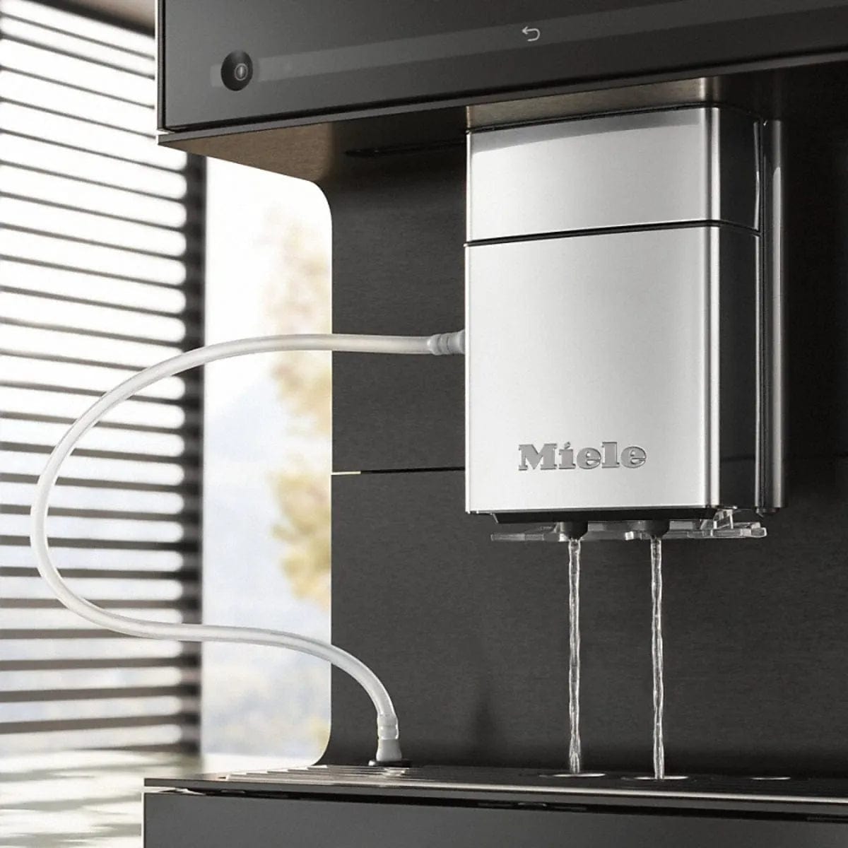 Miele CM 7750 CoffeeSelect Super Automatic Countertop Coffee & Espresso Machine (Obsidian black) Super Automatic Espresso Machine Miele