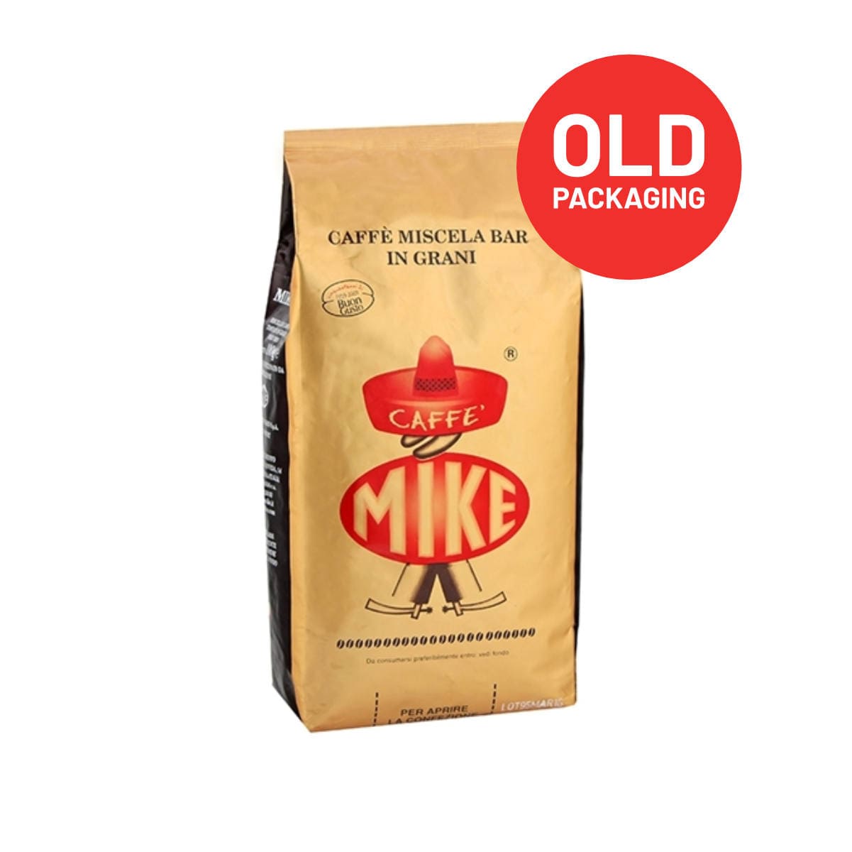 Caffe Mike Oro 31 Espresso (1kg / 2.2lbs Bag of Whole Bean Coffee) Whole Bean Coffee Caffe Mike