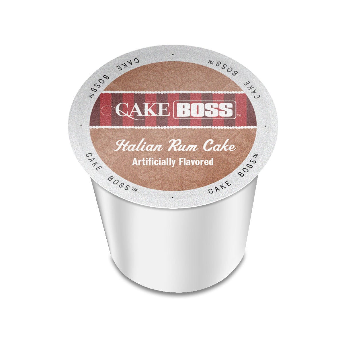Cake Boss Italian Rum Cake Single-Serve Coffee Pods (Box of 24) K-Cups Cake Boss