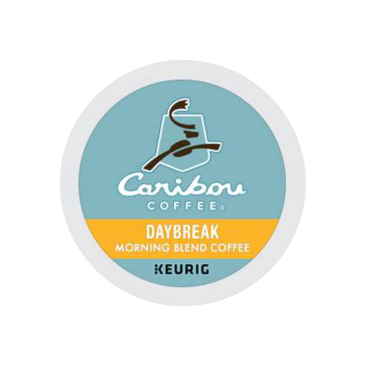 Caribou Daybreak Morning Blend K-Cup® Recyclable Coffee Pods (Box of 24) K-Cups Caribou Coffee