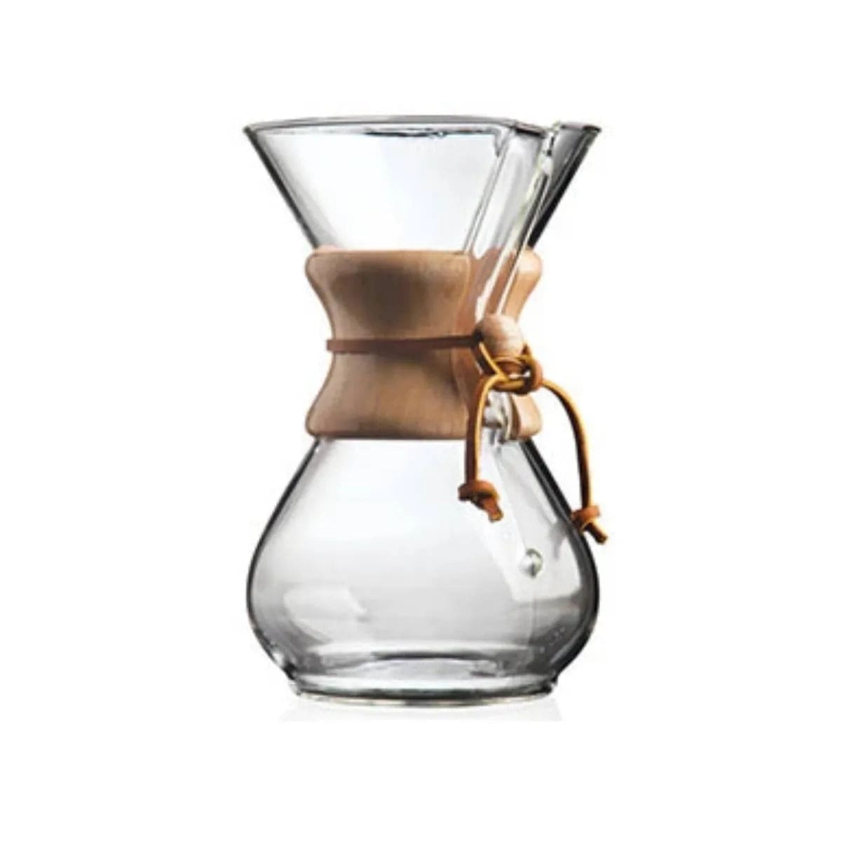 Chemex Classic 6 Cup Manual Pour Over Coffee Maker Pour-Over Coffee Makers Chemex