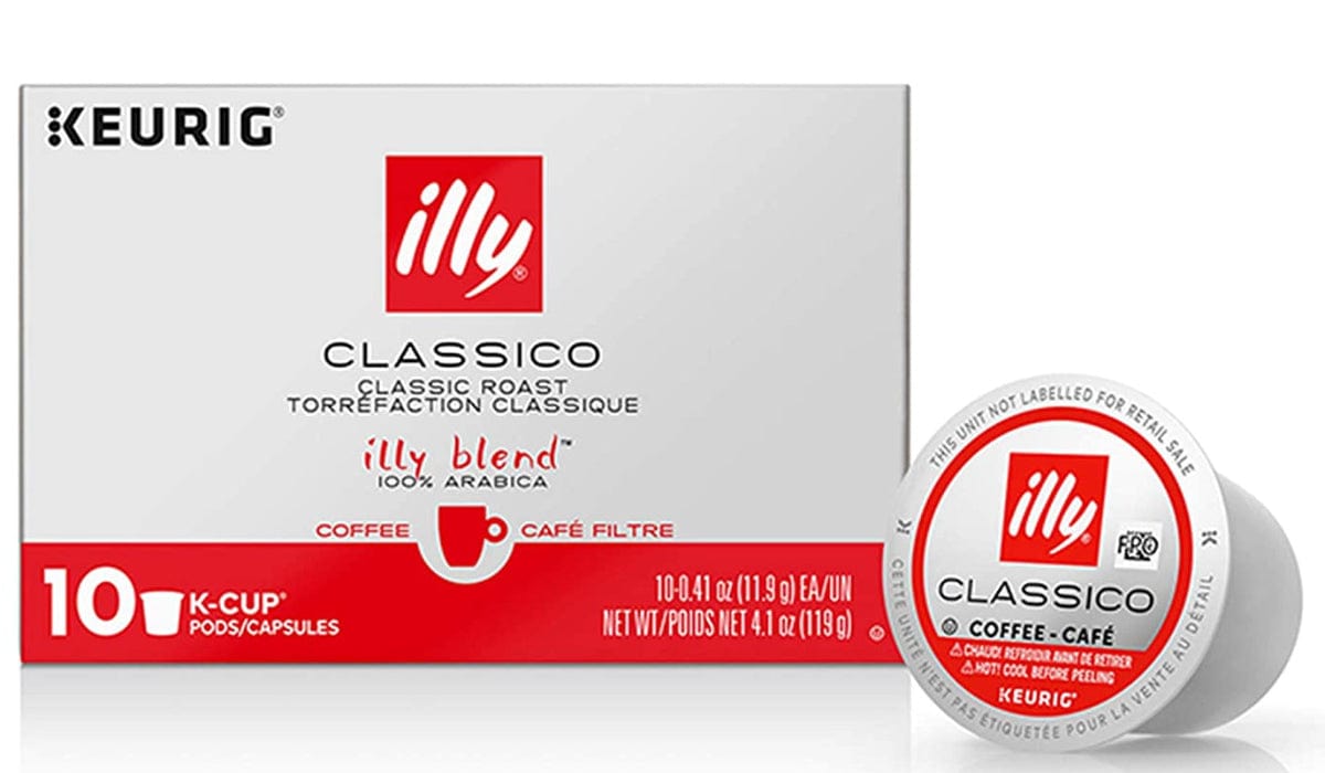 Illy Classico Medium Roast K-Cup® Pods (Box of 10) K-Cups Illy