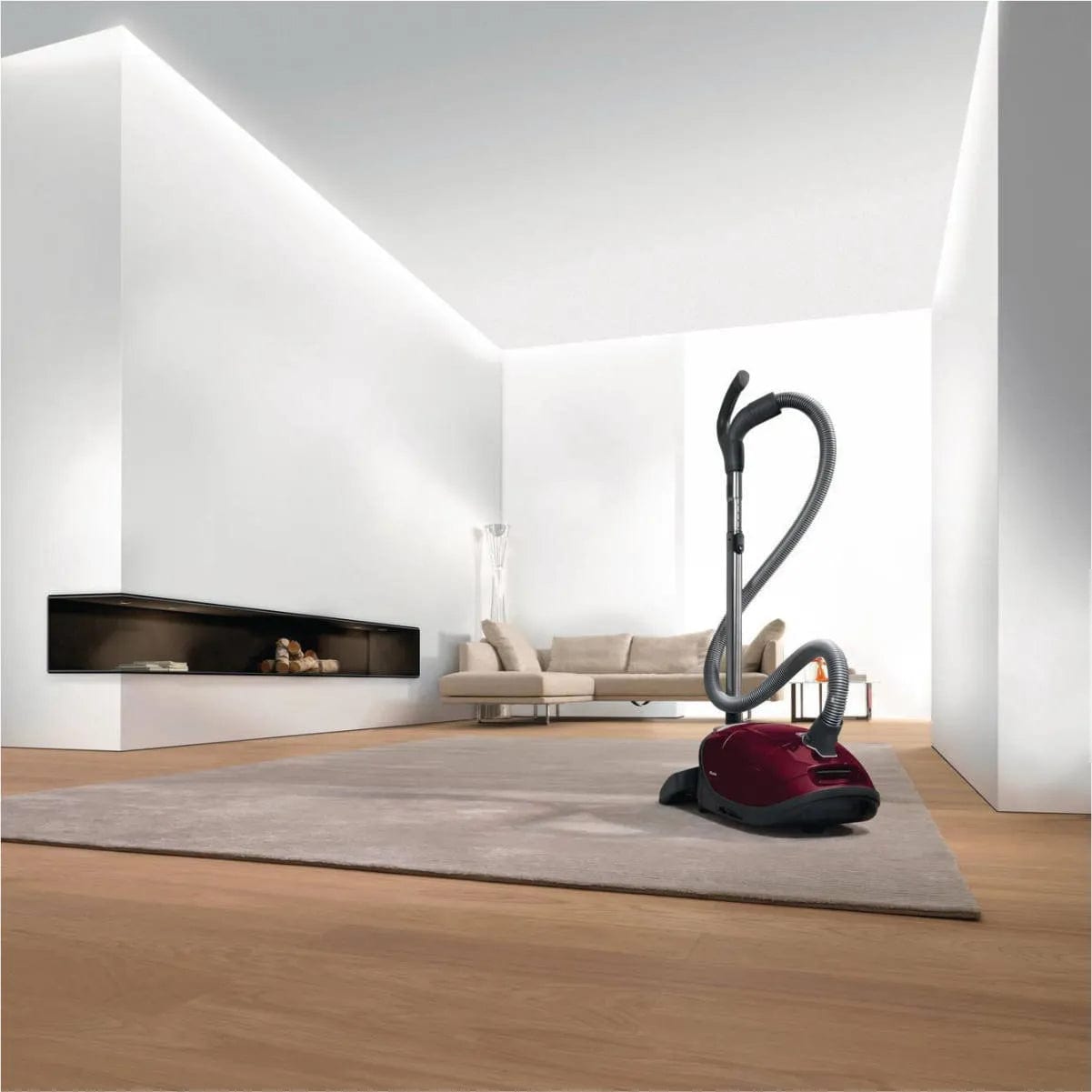 Miele Complete C3 Limited Edition Canister Vacuum Cleaner 41GDE040CDN (Tayberry Red) Vacuum Cleaners Miele