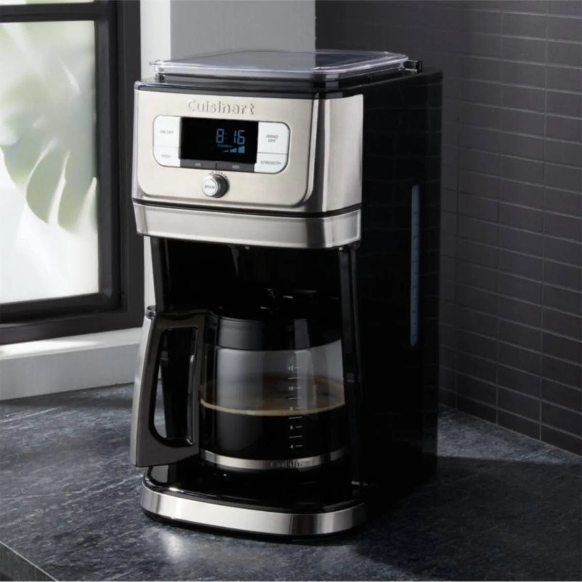 Cuisinart® Burr Grind & Brew 12-Cup Automatic Coffee Maker DGB-800 Drip Coffee Maker Cuisinart