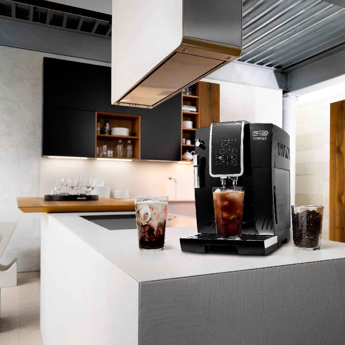 De'Longhi Dinamica Super Automatic Espresso & Coffee Machine - ECAM35020B (Black) Super Automatic Espresso Machine DeLonghi