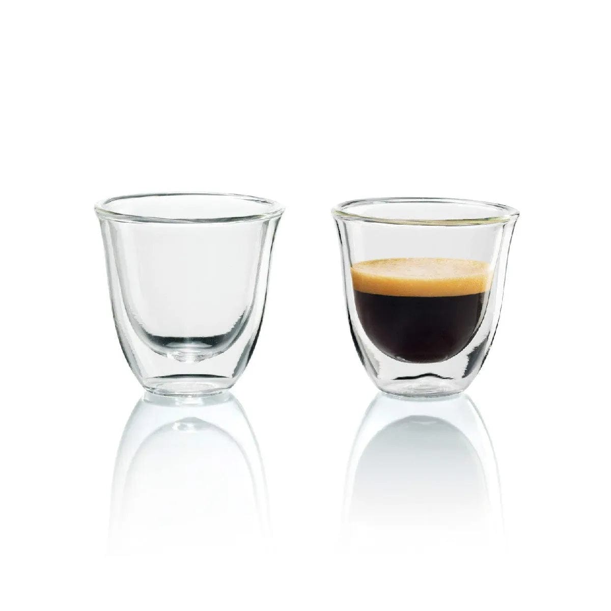 De'Longhi Double Walled Espresso Glasses (Set of 2) Kitchenware DeLonghi