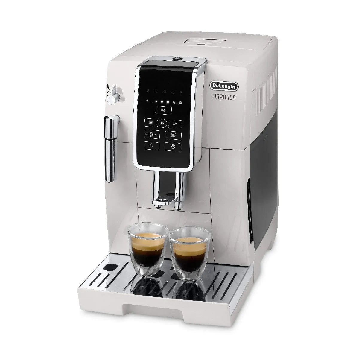 De'Longhi Dinamica Super Automatic Espresso & Coffee Machine - ECAM35020W (White) Super Automatic Espresso Machine DeLonghi