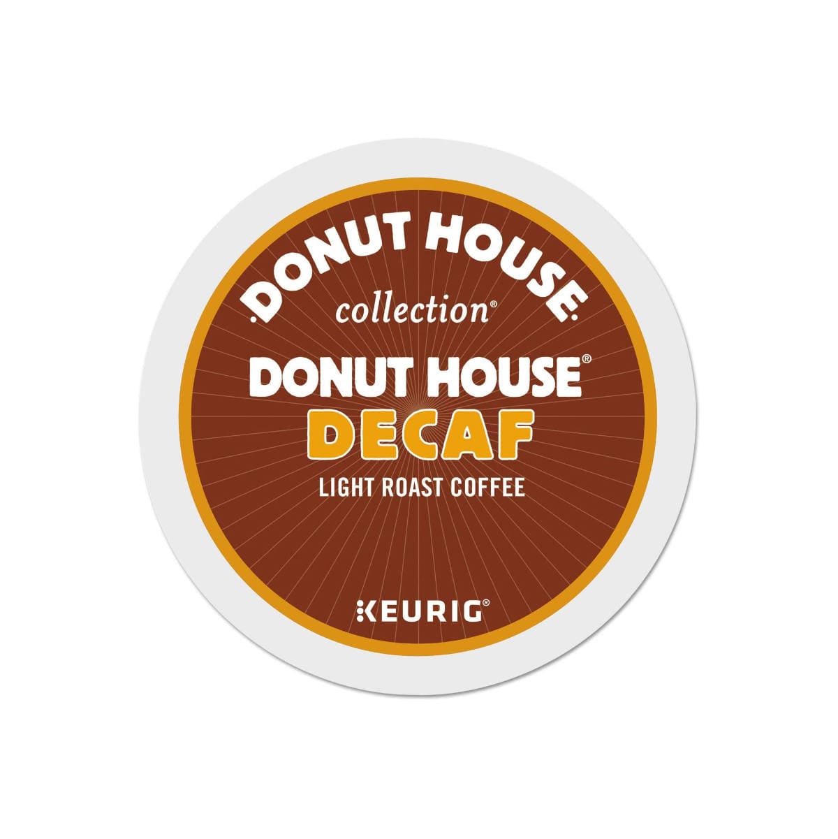 Donut House Collection Decaf Donut House K-Cup® Pods (Case of 96) K-Cups Donut House