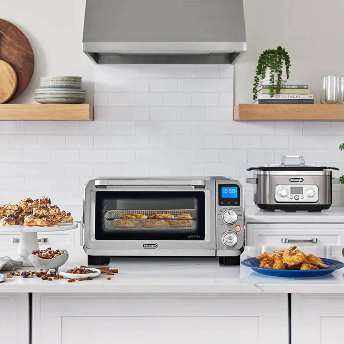 De'Longhi Livenza Air Fry Digital Convection Oven EO141164M (Stainless Steel) Toaster Oven DeLonghi