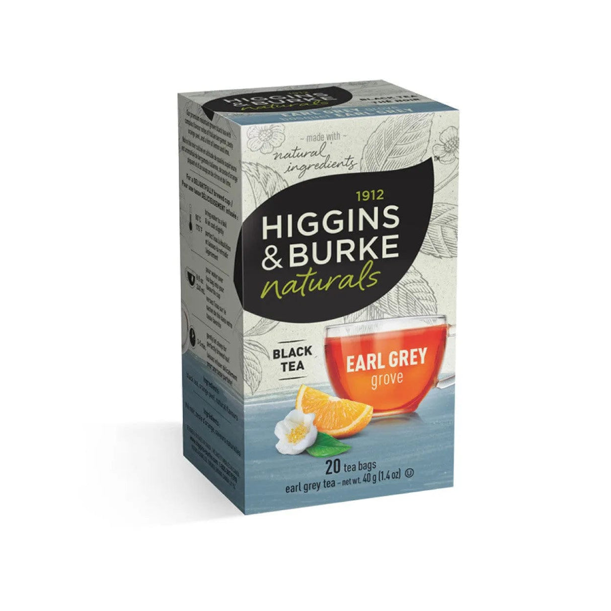 Higgins & Burke Earl Grey Grove Tea Bags Tea Bags Higgins & Burke