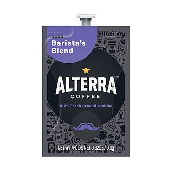 Flavia Alterra Barista's Blend Dark Roast Coffee Freshpacks (Case of 100)