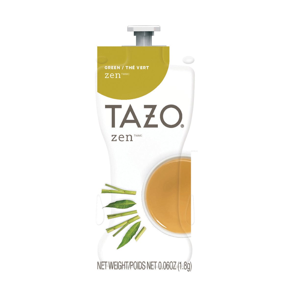 Flavia TAZO Zen Green Tea Freshpacks (Case of 80) Freshpacks Tazo