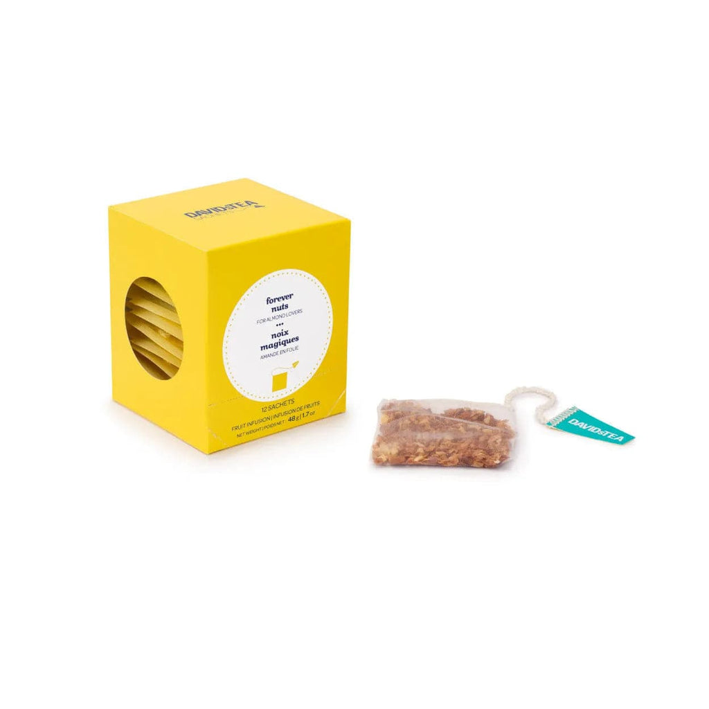 DAVIDsTEA Forever Nuts, Loose Leaf Tea (Box of 12 Sachets) Home