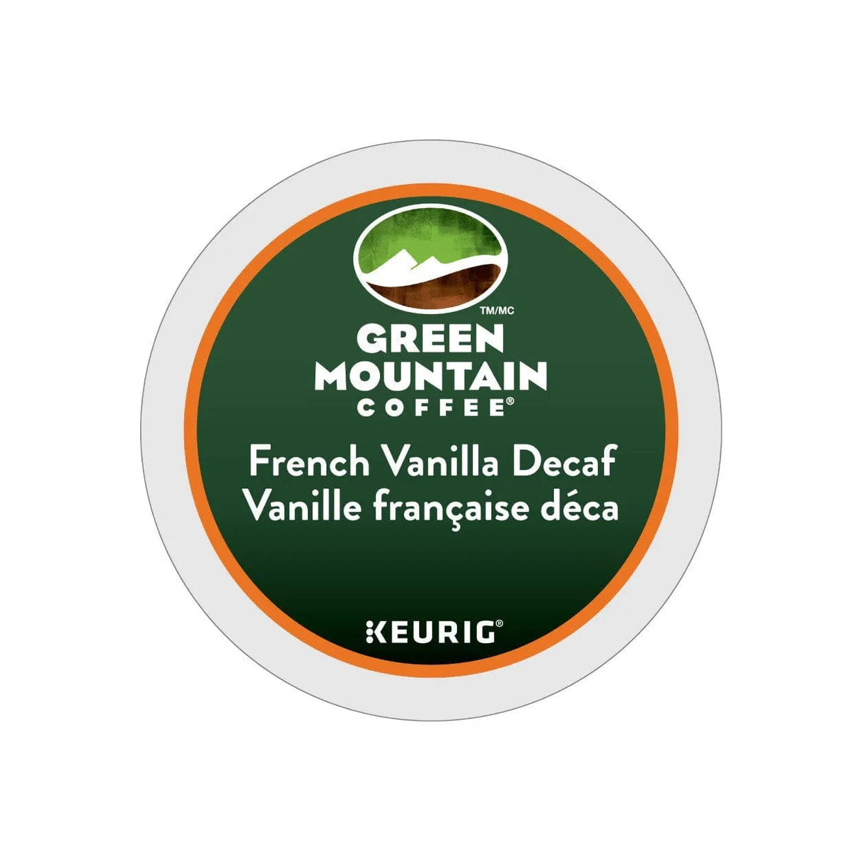 Green Mountain Decaf French Vanilla K-Cup® Pods | Best Before Oct 5, 2024 (Box of 24) K-Cups Green Mountain