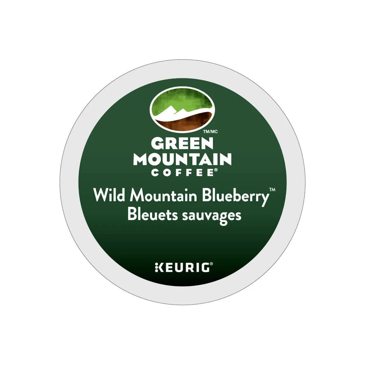 Green Mountain Fair Trade Wild Mountain Blueberry K-Cup® Pods (Box of 24) K-Cups Green Mountain