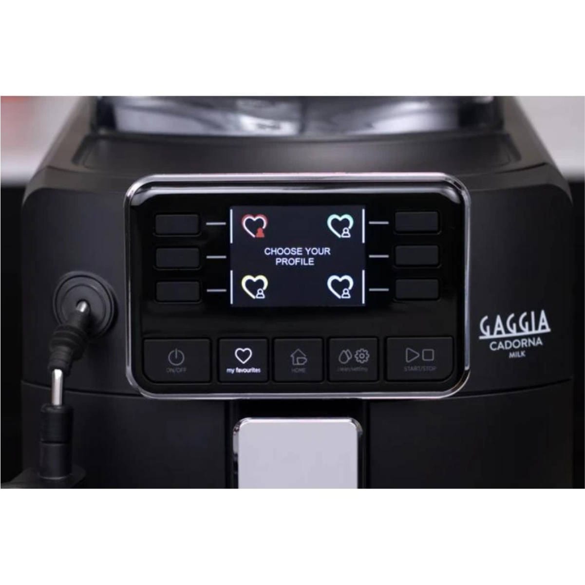 Gaggia Cadorna Milk Black Super Automatic Espresso Machine - OPEN BOX (3223) Super Automatic Espresso Machine Gaggia