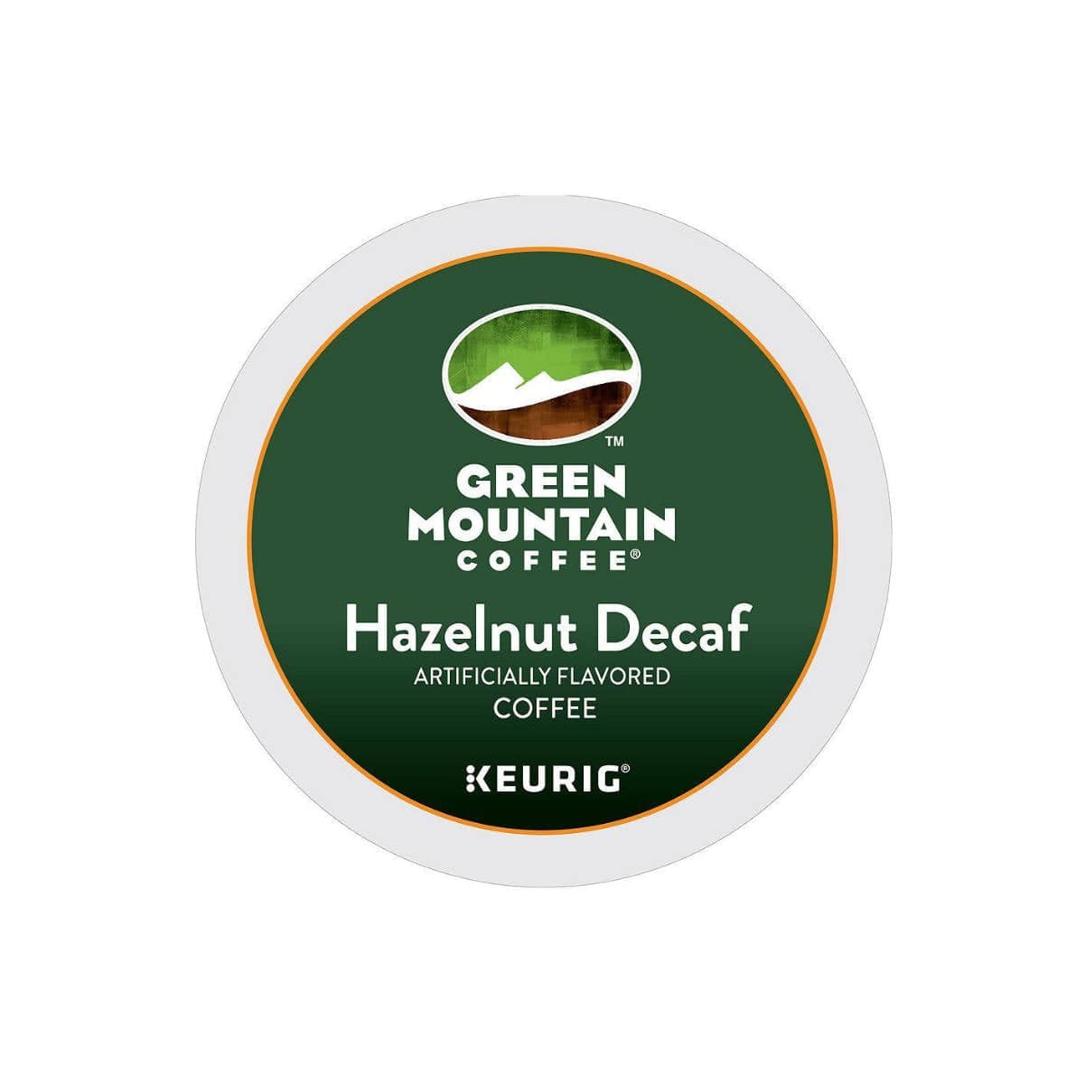 Green Mountain Decaf Hazelnut K-Cup® Recyclable Pods (Case of 96) K-Cups Green Mountain