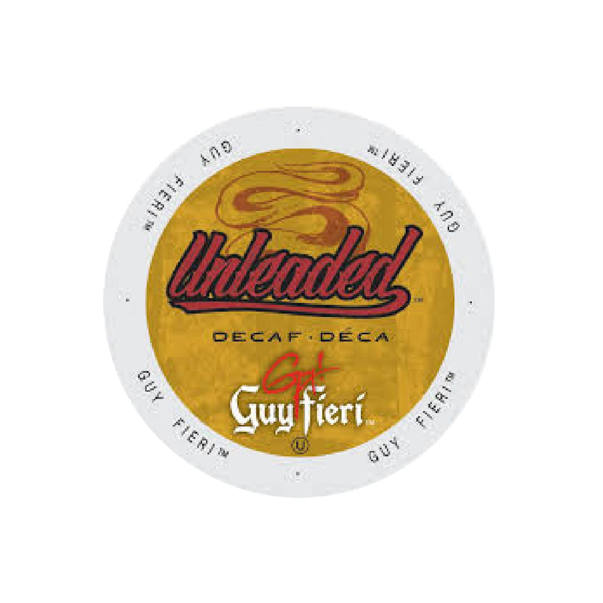 Guy Fieri Unleaded Decaf Single-Serve Coffee Pods (Box of 24) K-Cups Guy Fieri
