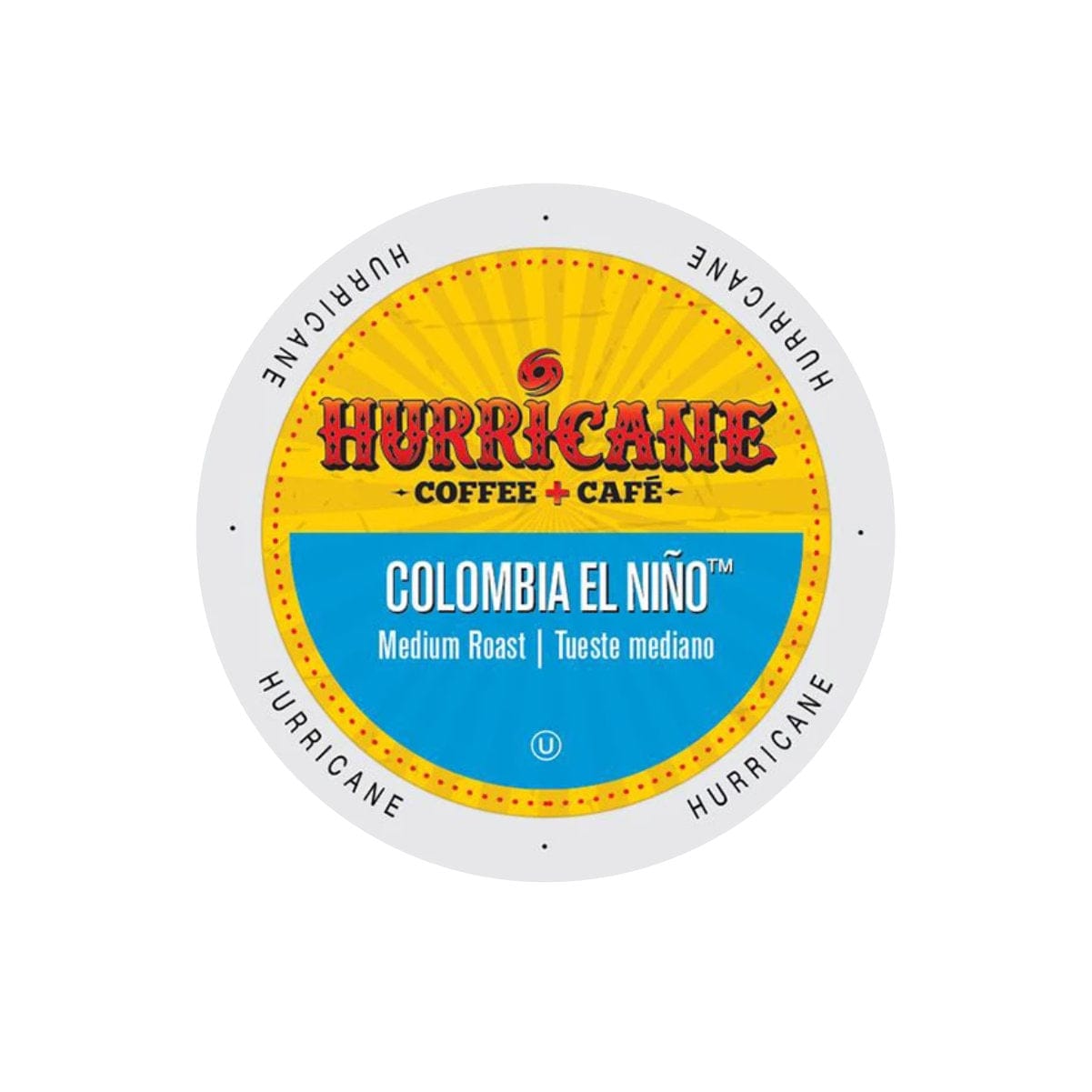 Hurricane Coffee Colombia El Nino Single-Serve Pods (Case of 96) K-Cups Hurricane Coffee
