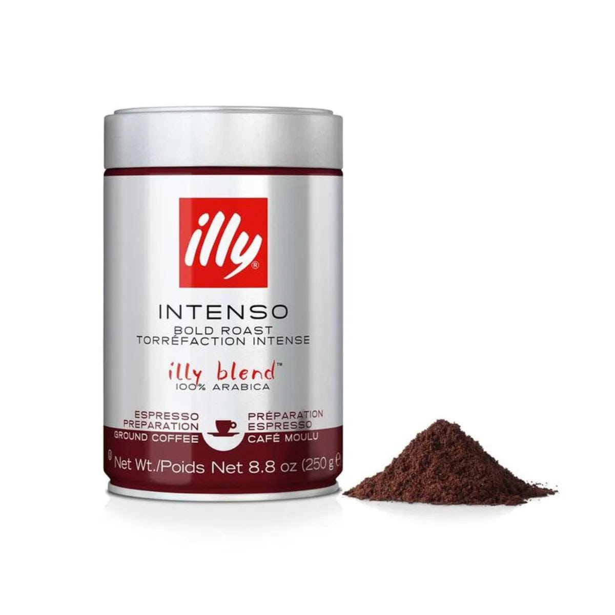 Illy Intenso Dark Ground Espresso Ground Espresso Illy