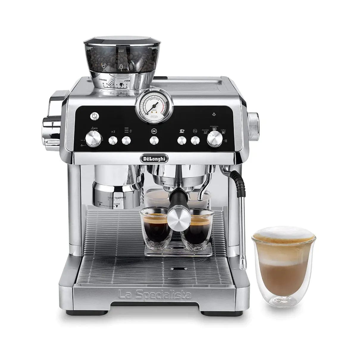 De'Longhi La Specialista Prestigio Semi-Automatic Espresso Machine EC9355M (Silver) Espresso Machine DeLonghi