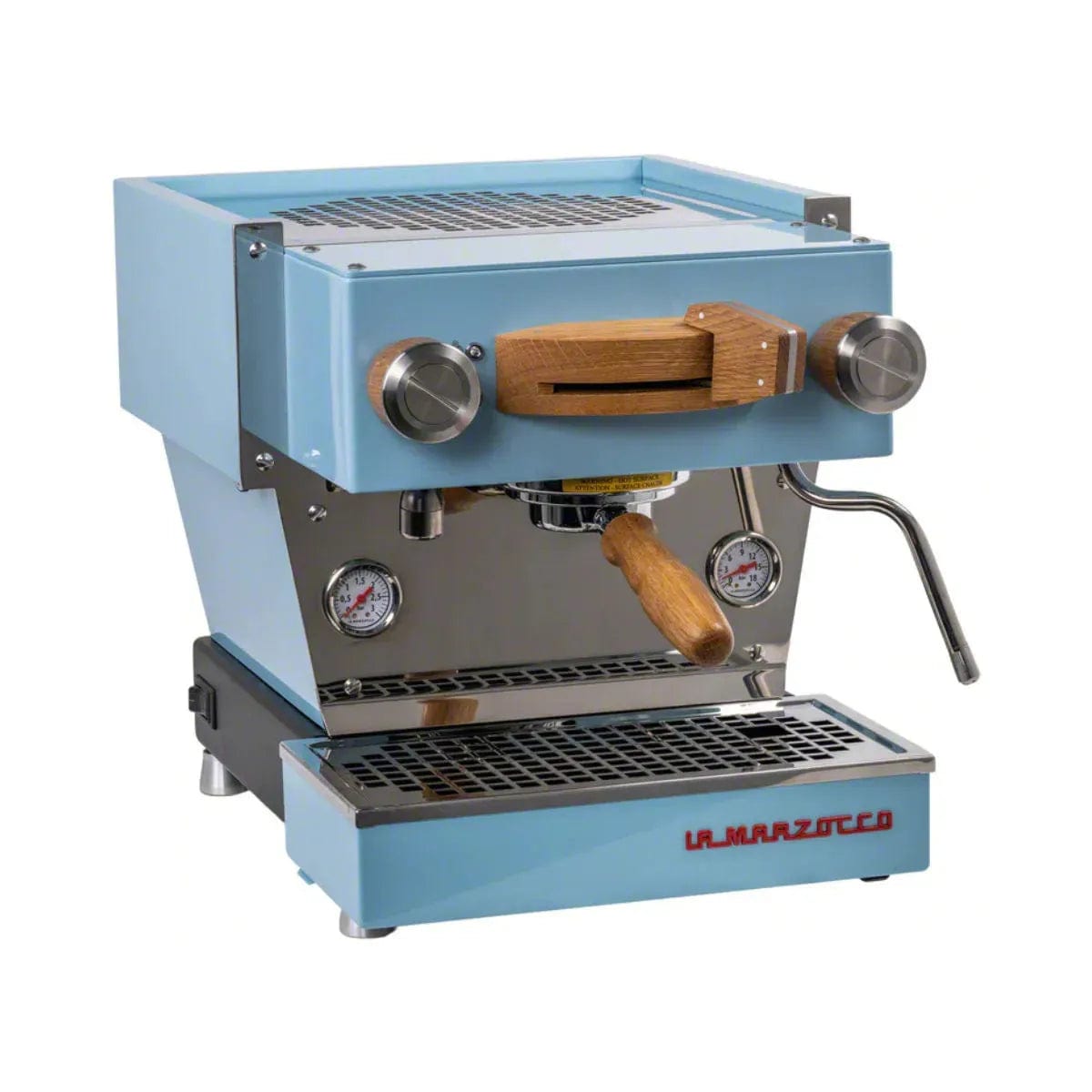 La Marzocco Linea Mini R Dual Boiler Semi-Automatic Espresso Machine (Blue) Espresso Machine (Prosumer) La Marzocco Oak