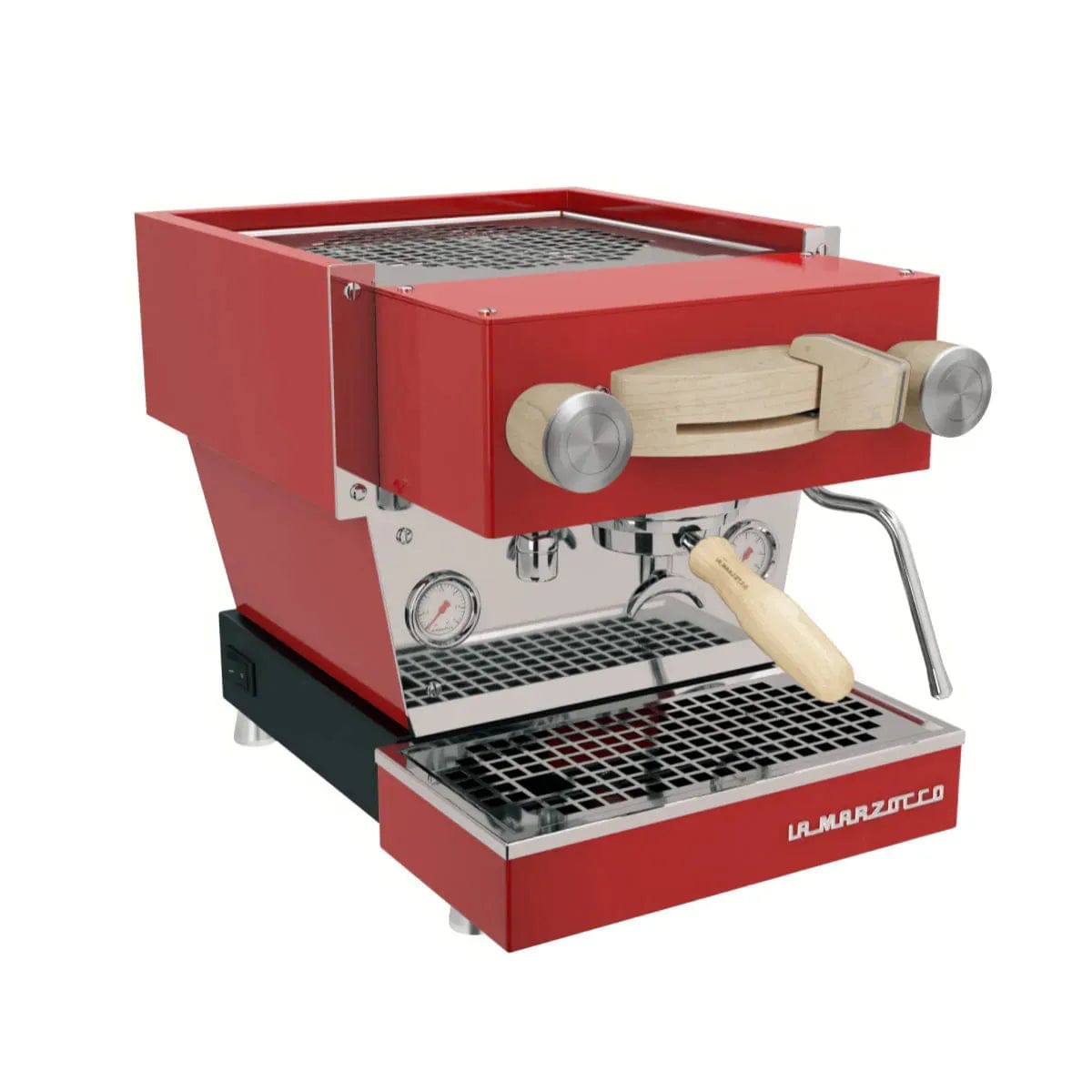 La Marzocco Linea Mini R Dual Boiler Semi-Automatic Espresso Machine (Red) Espresso Machine (Prosumer) La Marzocco Maple