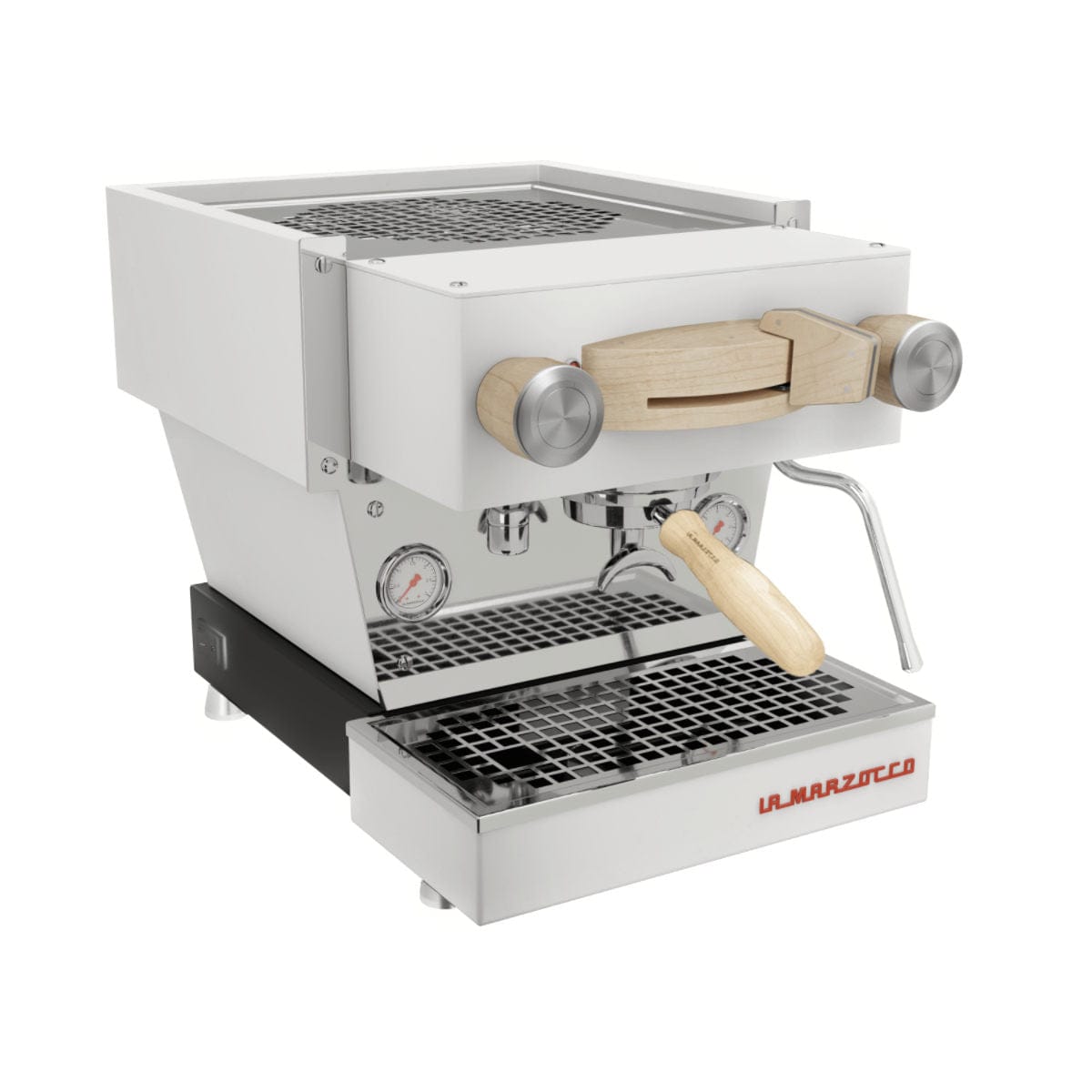 La Marzocco Linea Mini R Dual Boiler Semi-Automatic Espresso Machine (White) Espresso Machine (Prosumer) La Marzocco Maple