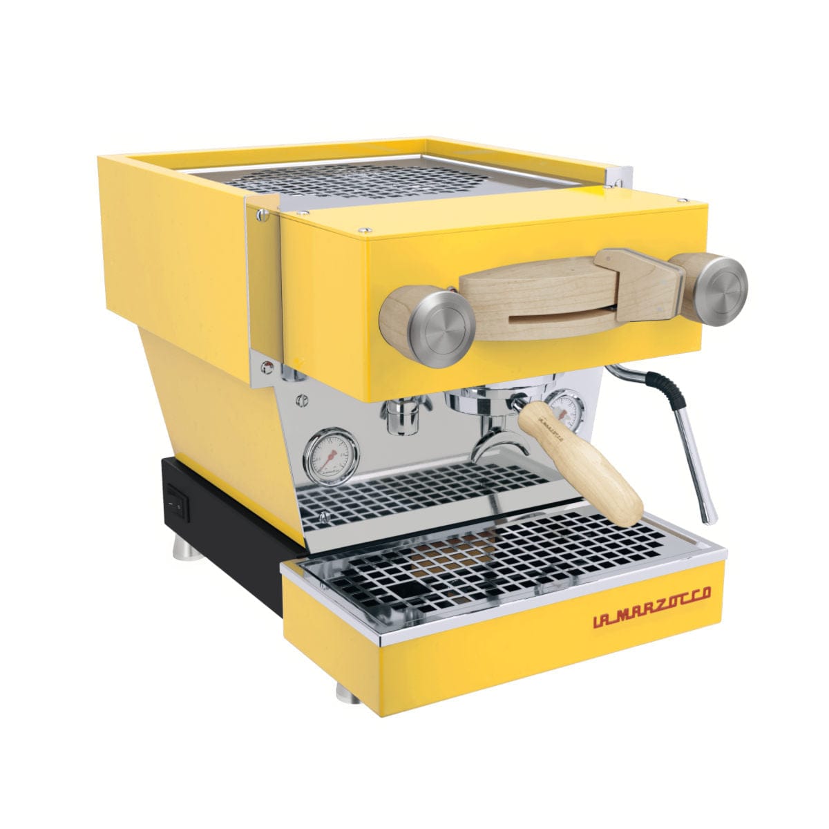 La Marzocco Linea Mini R Dual Boiler Semi-Automatic Espresso Machine (Yellow) Espresso Machine (Prosumer) La Marzocco Maple