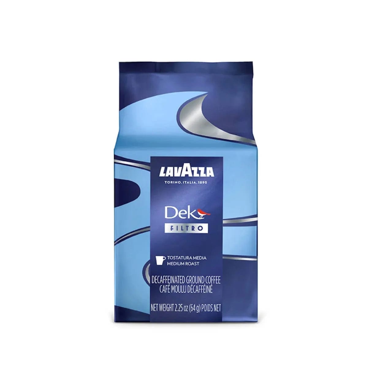 Lavazza DEK Filtro Decaffeinato Fraction Packs (10ct - 64g / 2.25oz) Fraction Pack Lavazza