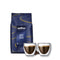 Lavazza Super Crema Espresso Coffee Beans(1kg / 2.2lb) + Bodum Pavina Small 2.5oz Double Walled Coffee & Espresso Glasses Bundle