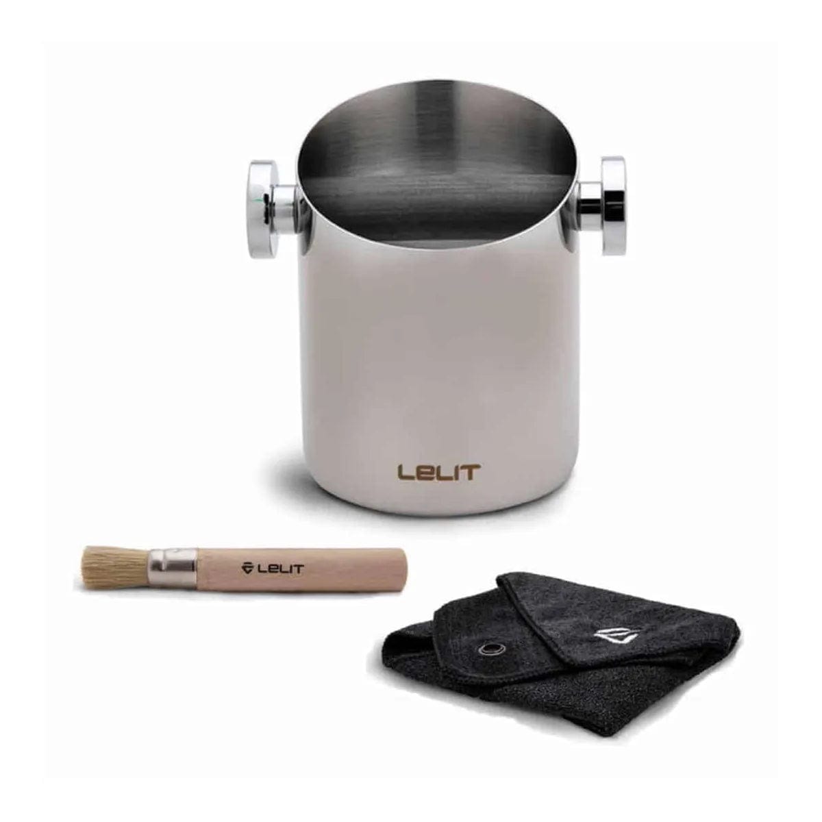 Lelit Espresso Knock Box Stainless Steel Coffee Container Kit - PLA360S Accessory Lelit