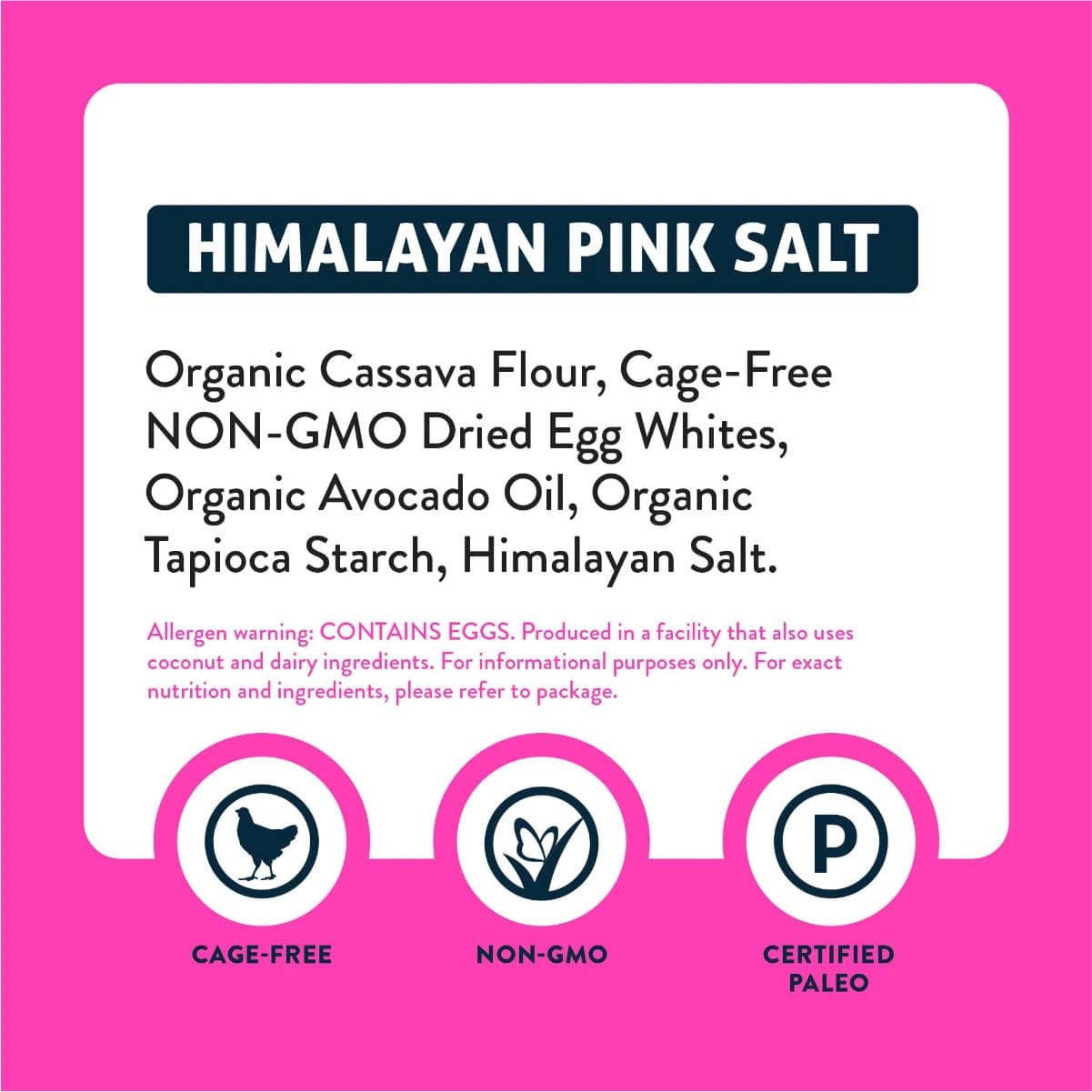 LesserEvil Himalayan Pink Salt Grain-Free Egg White Curls 4oz (Case of 9 Bags) Snacks & Treats LesserEvil