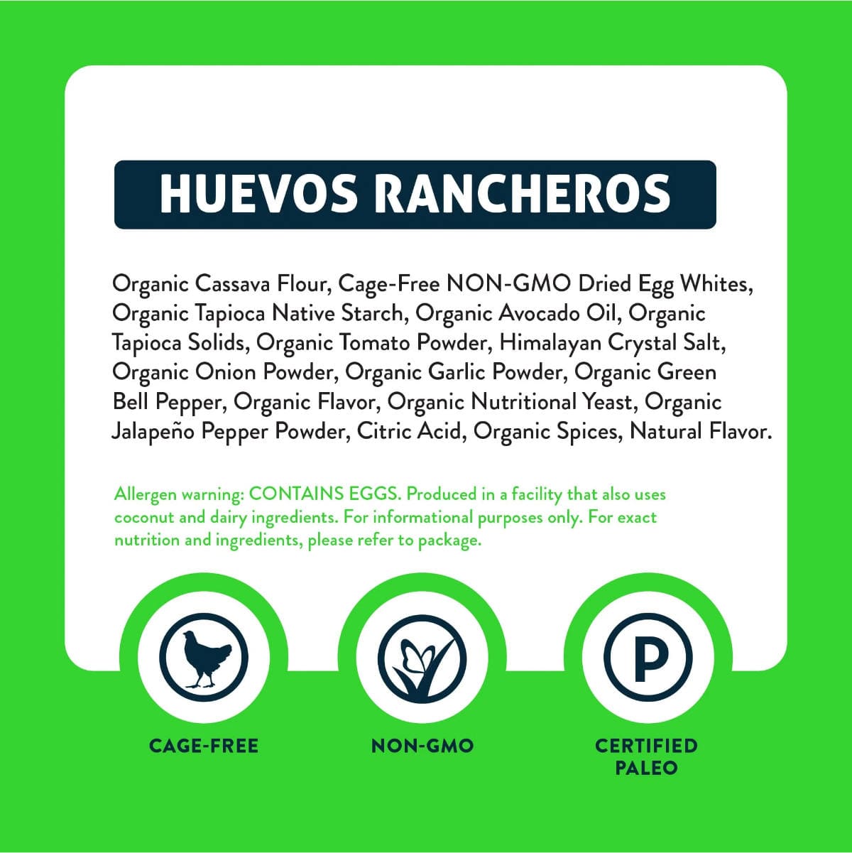 LesserEvil Huevos Rancheros Grain-Free Egg White Curls 4oz (Case of 9 Bags) Snacks & Treats LesserEvil
