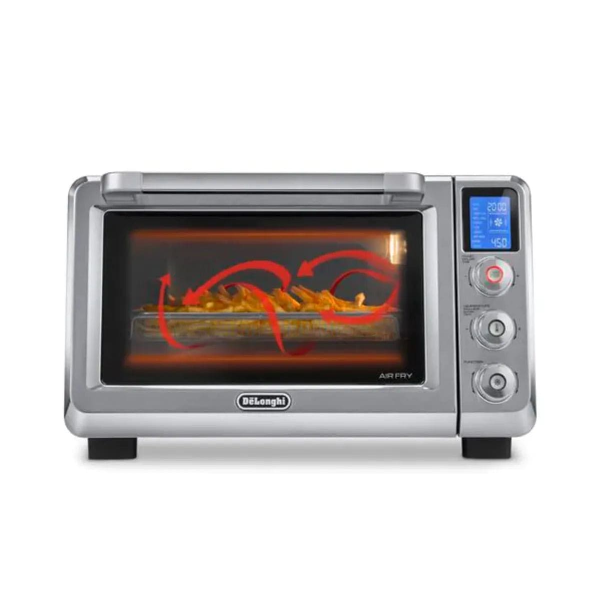 De'Longhi Livenza 9 in 1 Digital Air Fry Convection Oven EO241264M (Stainless Steel) Toaster Oven DeLonghi