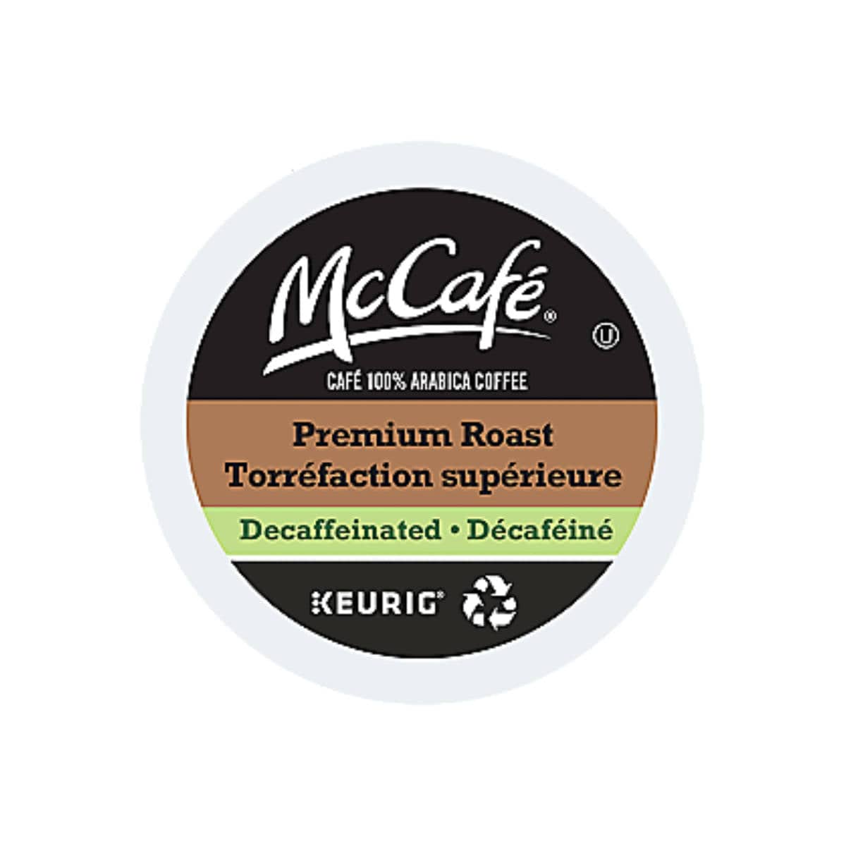McCafe Decaf Premium Roast K-Cup® Recyclable Pods (Case of 96) K-Cups McCafe