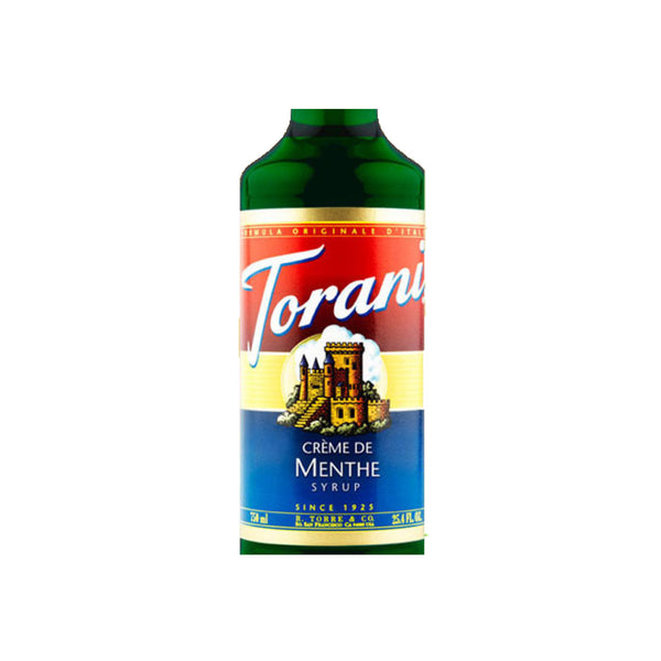 Torani Syrup: Creme De Menthe (750ml)
