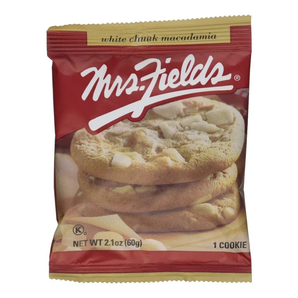 Mrs. Fields White Chunk Macadamia (12 Individually Wrapped Cookies) Snacks & Treats Mrs. Fields