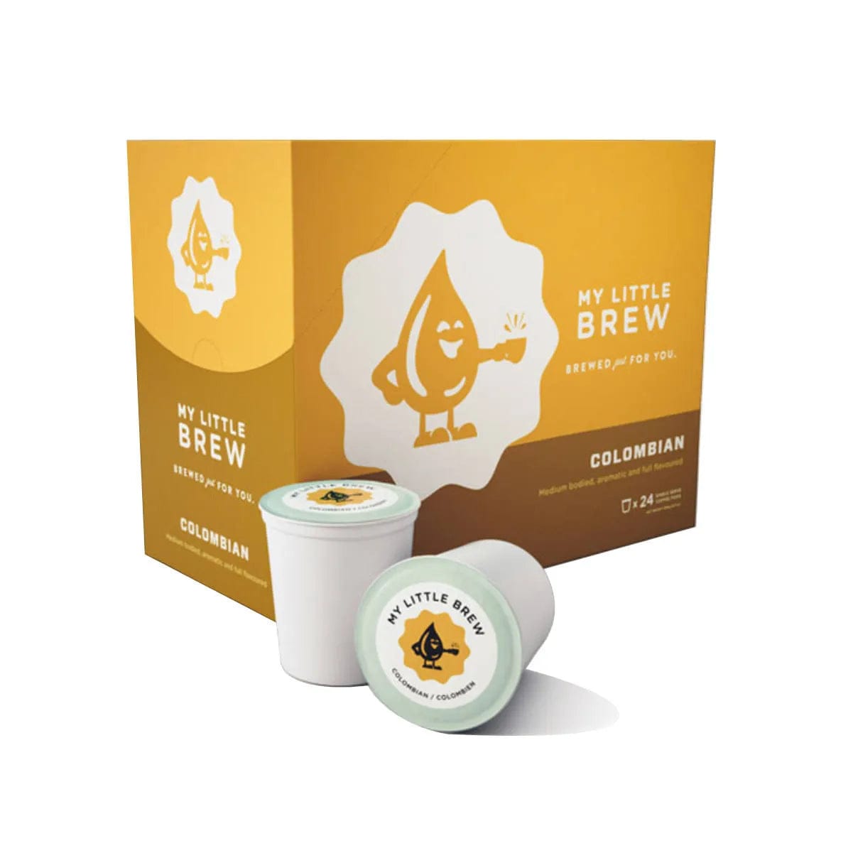 My Little Brew Colombian Single-Serve Coffee Pods (Box of 24) K-Cups My Little Brew